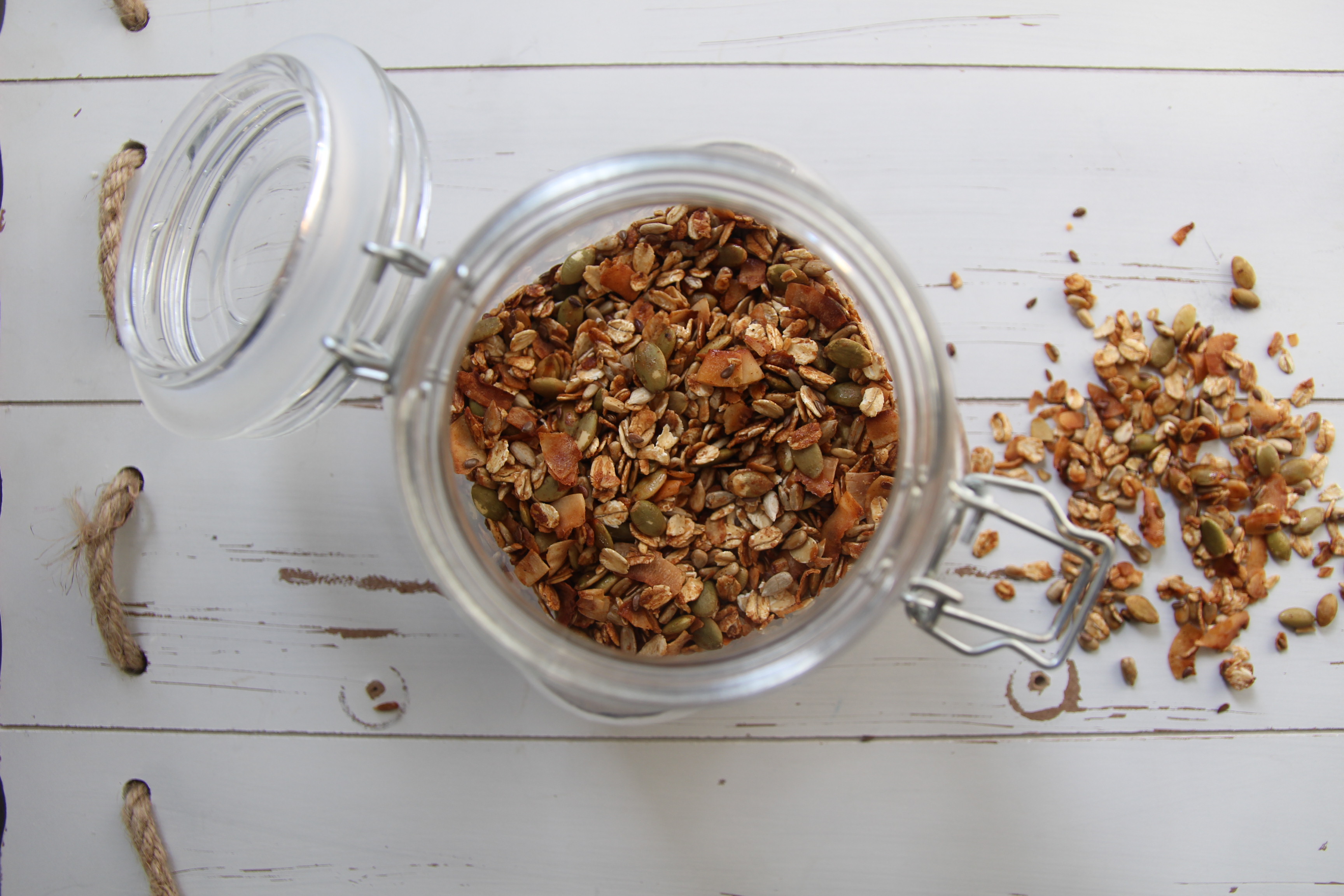 HOMEMADE GRANOLA