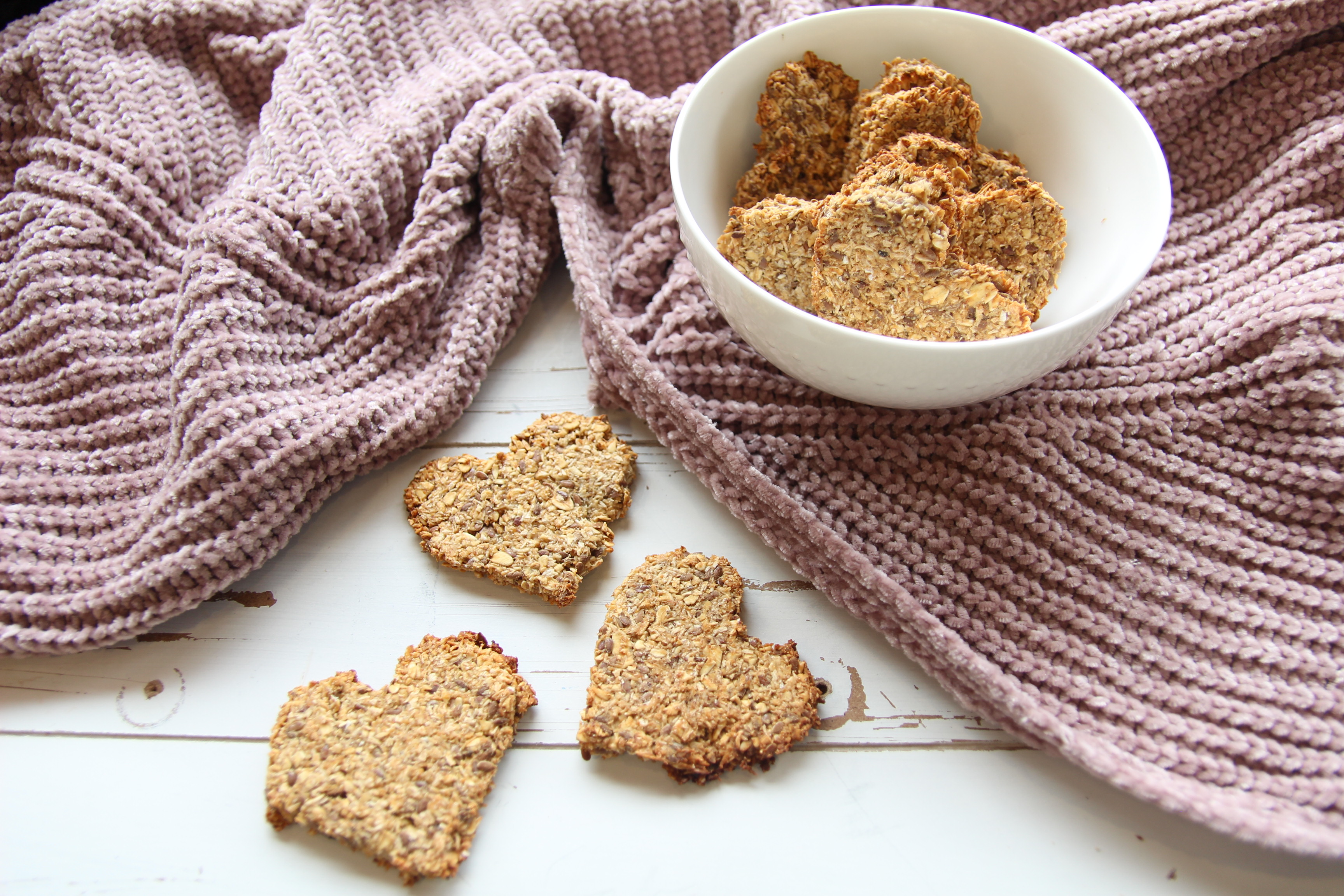 OATMEAL-BANANA VALENTINE’S COOKIES