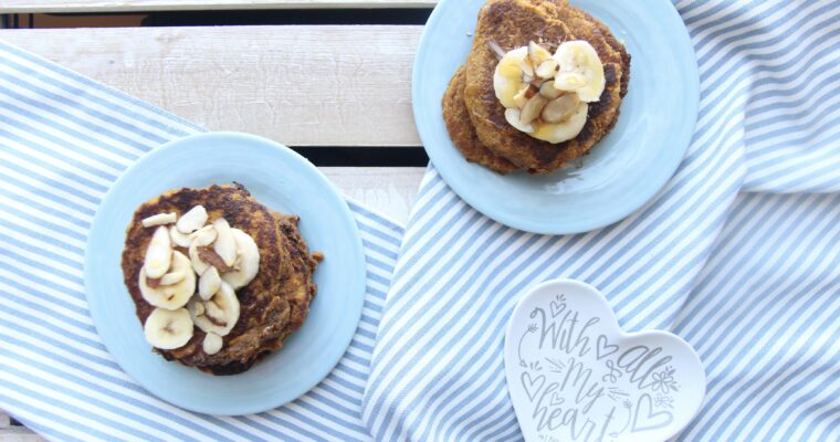 Vegan Pumpkin Pancakes  