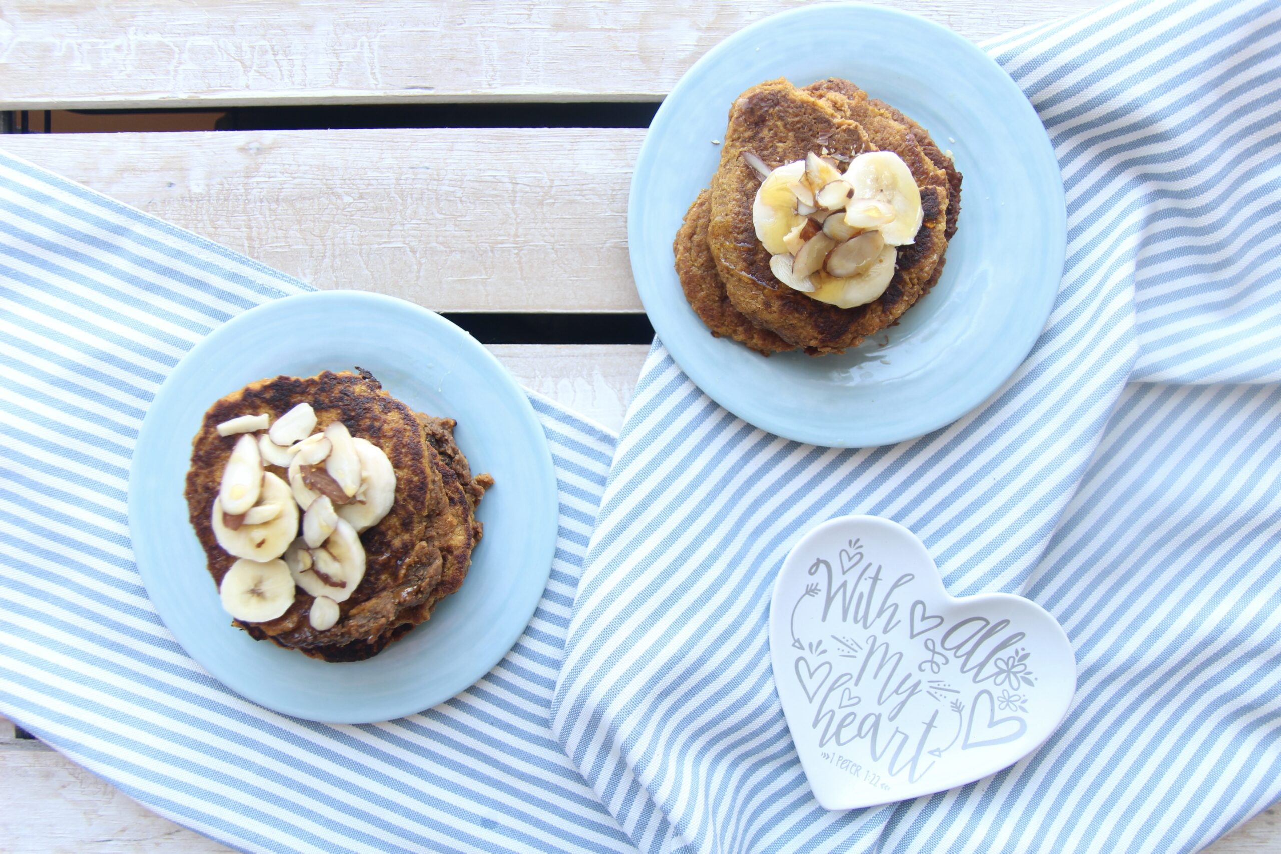 Vegan Pumpkin Pancakes  