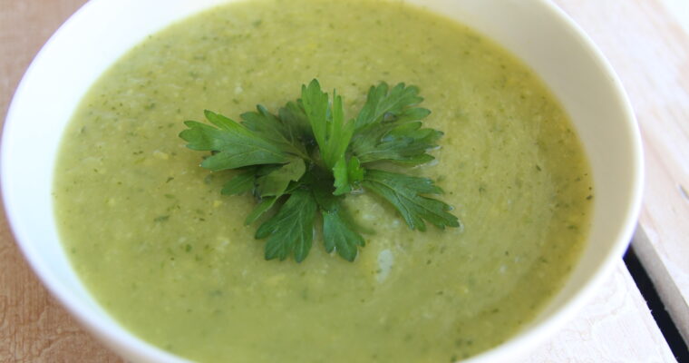 Creamy Zucchini Soup 