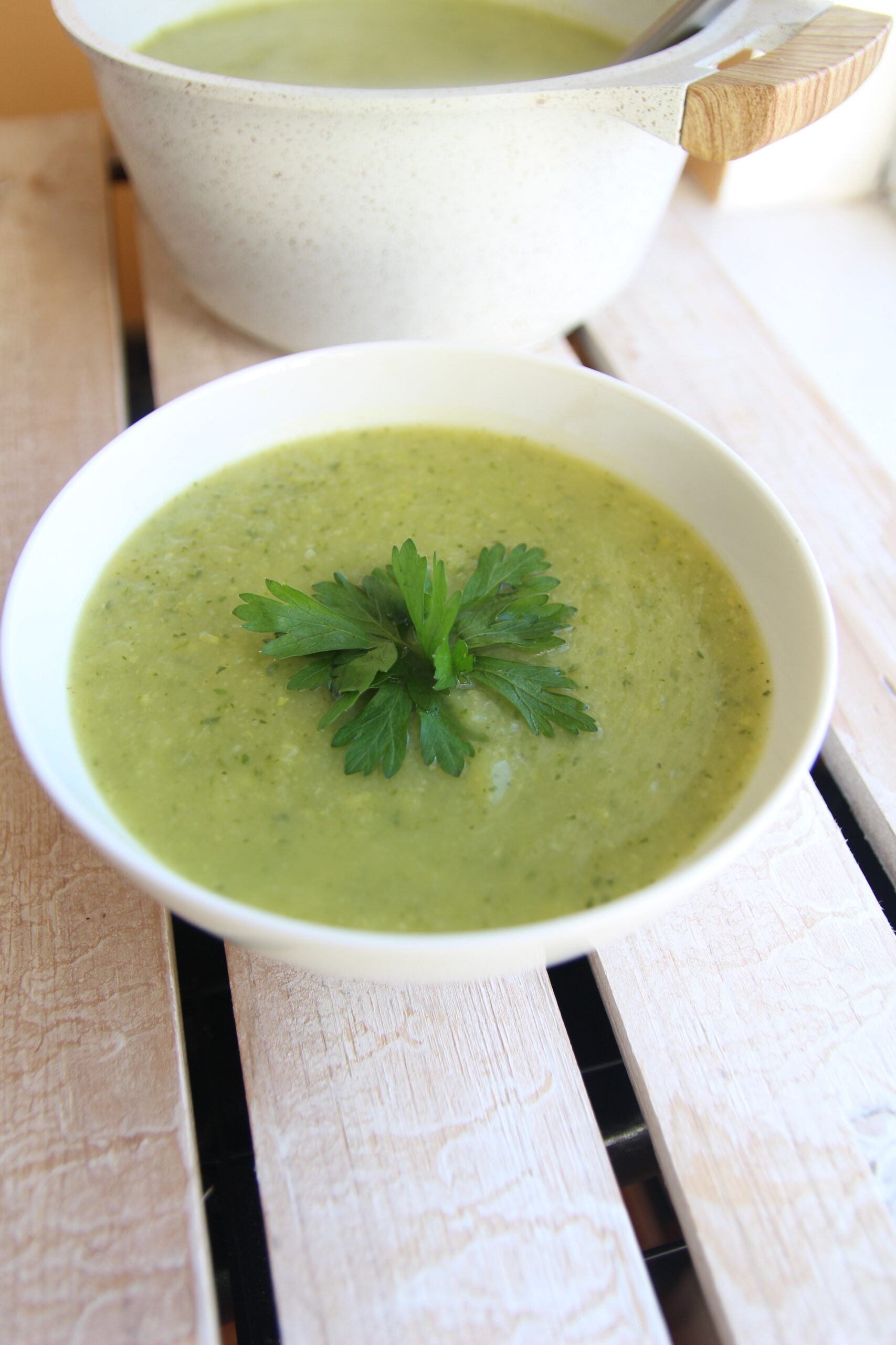 Creamy Zucchini Soup 